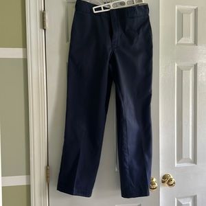 Dickies men’s navy work pants.